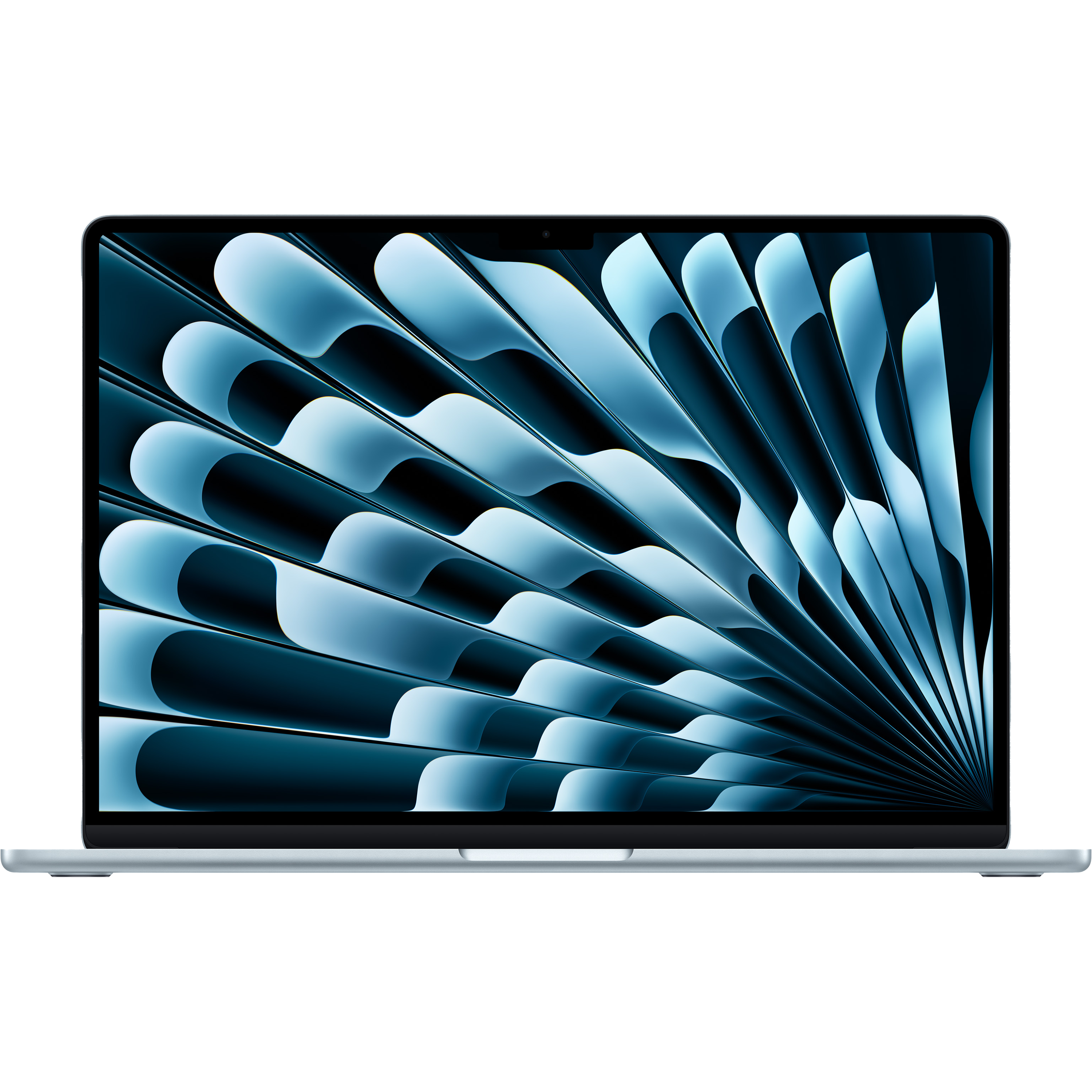 מחשב נייד Apple MacBook Air 15 - MC7A4HB/A M4 chip 10‑core CPU and 10‑core GPU 256GB SSD 16GB RAM - צבע כחול שמיים שנה אחריות ע
