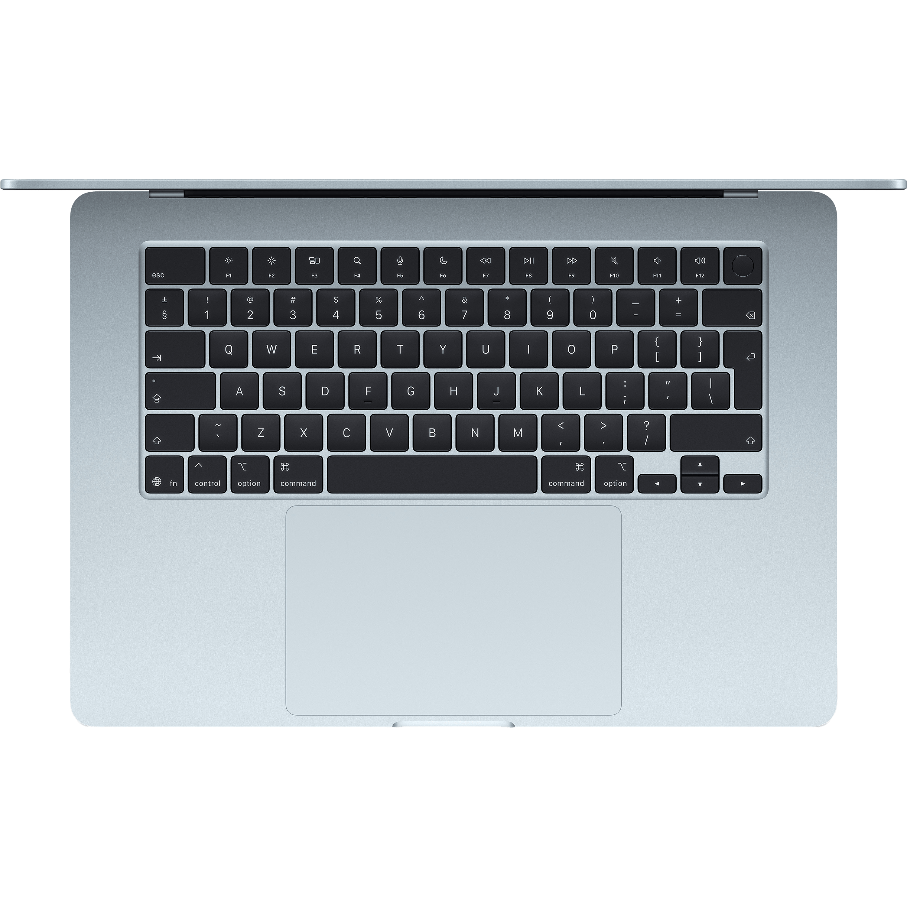 מחשב נייד Apple MacBook Air 15 - MC7D4HB/A M4 chip 10‑core CPU and 10‑core GPU 512GB SSD 24GB RAM - צבע כחול שמיים שנה אחריות ע