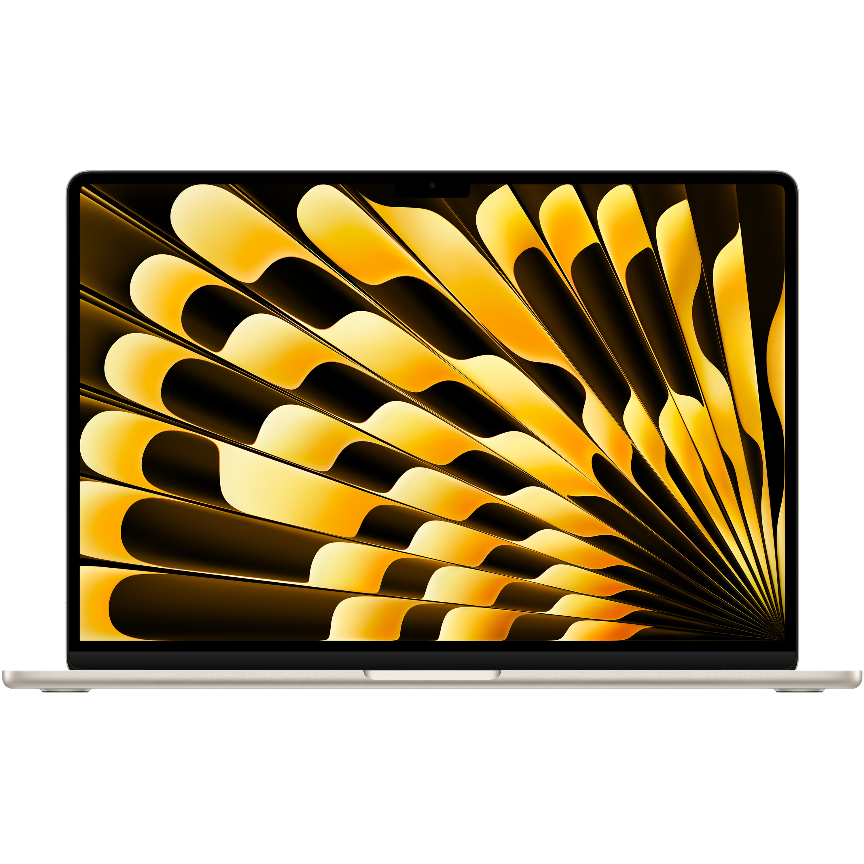 מחשב נייד Apple MacBook Air 15 - MW1J3HB/A M4 chip 10‑core CPU and 10‑core GPU 256GB SSD 16GB RAM - צבע אור כוכבים שנה אחריות ע