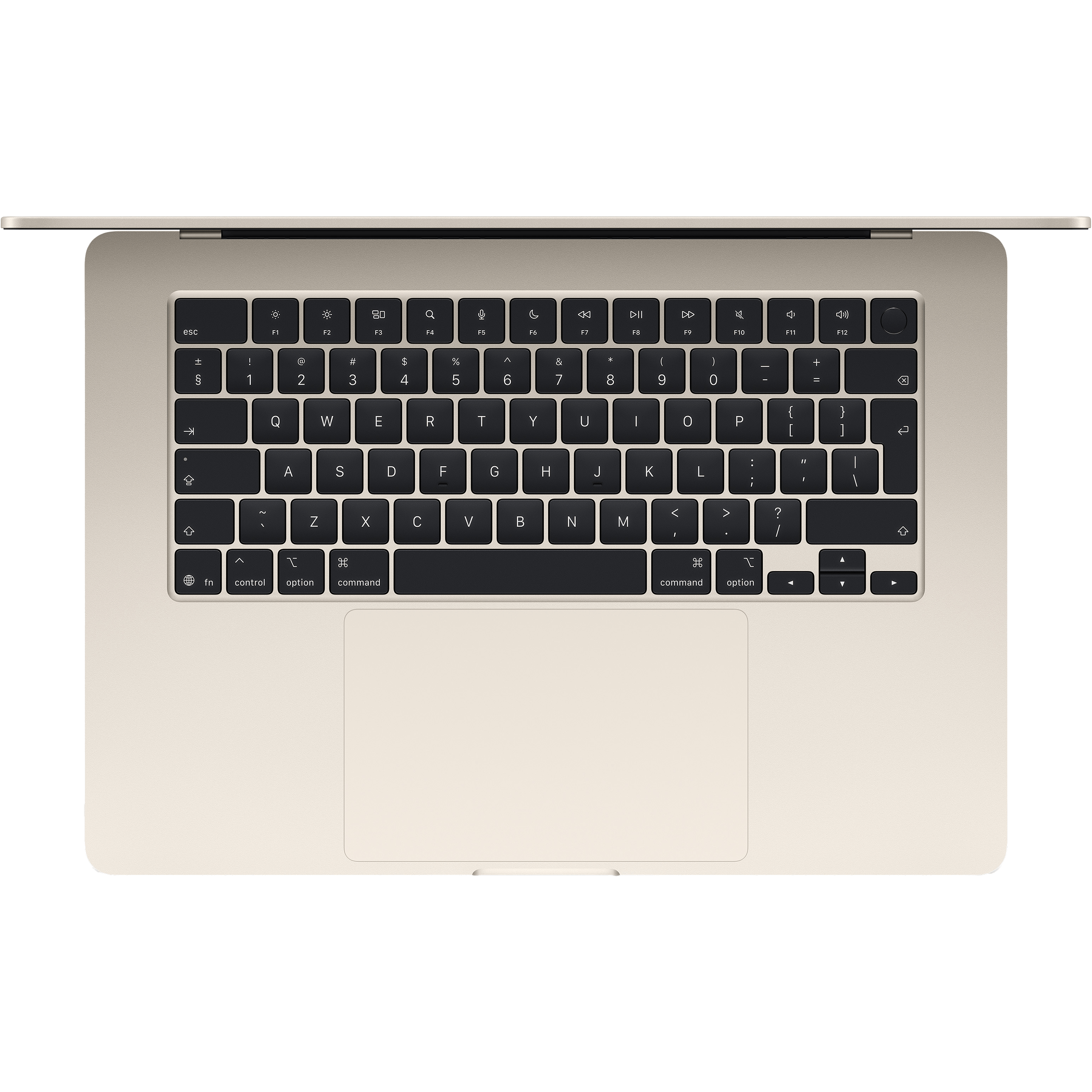 מחשב נייד Apple MacBook Air 15 - MW1J3HB/A M4 chip 10‑core CPU and 10‑core GPU 256GB SSD 16GB RAM - צבע אור כוכבים שנה אחריות ע