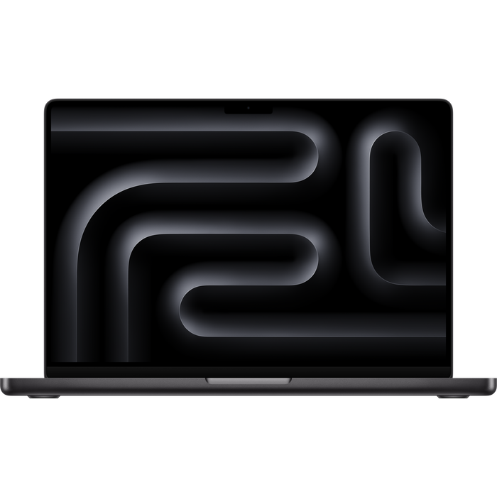 מחשב נייד Apple MacBook Pro 14 - Z1FE0019W M4 Pro chip 12‑core CPU and 16‑core GPU 1TB SSD 24GB RAM - צבע שחור חלל שנה אחריות עי היבואן הרשמי