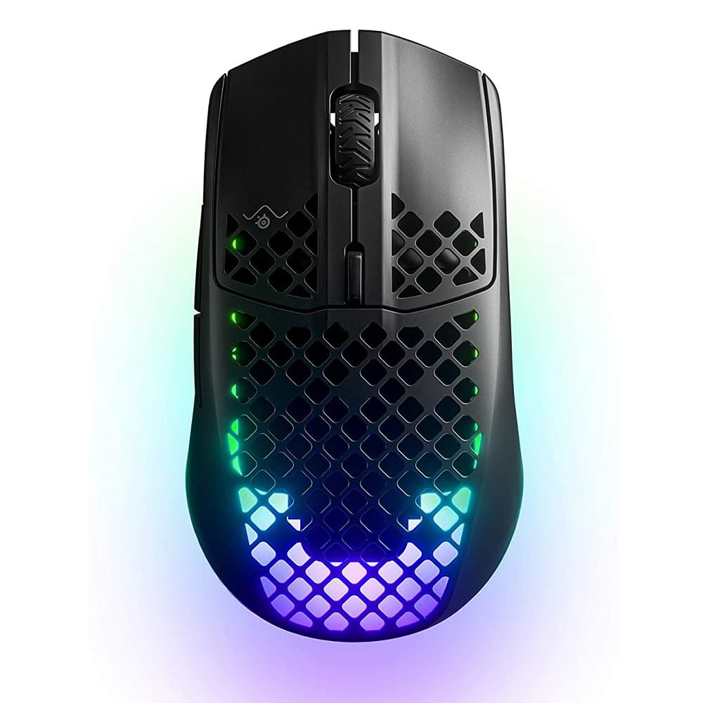 עכבר אלחוטי SteelSeries Aerox 3 Wireless 2022 Edition - צבע שחור שנתיים אחריות ע