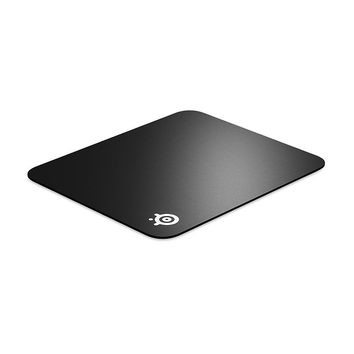 משטח גיימינג SteelSeries QcK Hard Medium -  צבע שחור שנתיים אחריות עי היבואן הרשמי