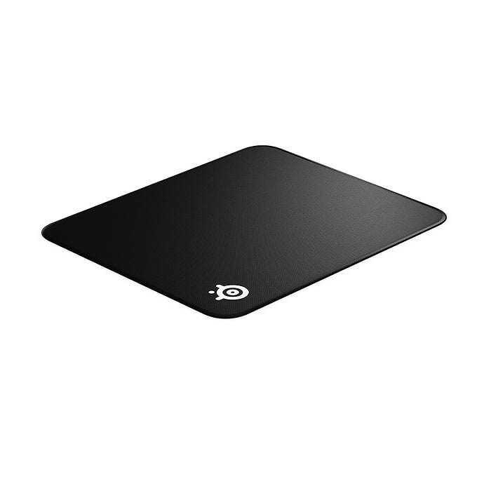 משטח גיימינג SteelSeries QcK Edge Medium - צבע שחור שנתיים אחריות עי היבואן הרשמי