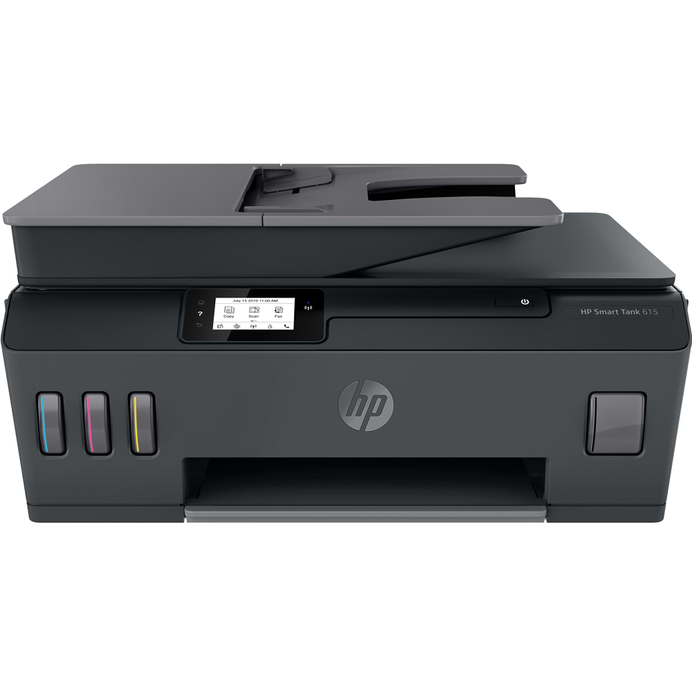 מדפסת אלחוטית משולבת HP Smart Tank 615 AIO - צבע שחור שלוש שנות אחריות ע