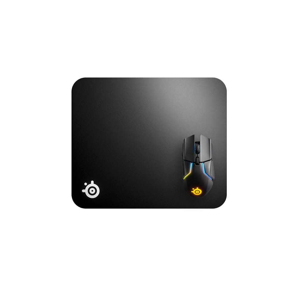 משטח גיימינג SteelSeries QcK Hard Medium -  צבע שחור שנתיים אחריות ע