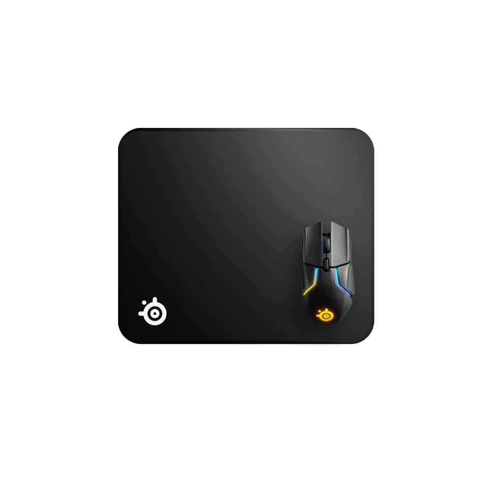 משטח גיימינג SteelSeries QcK Edge Medium - צבע שחור שנתיים אחריות ע