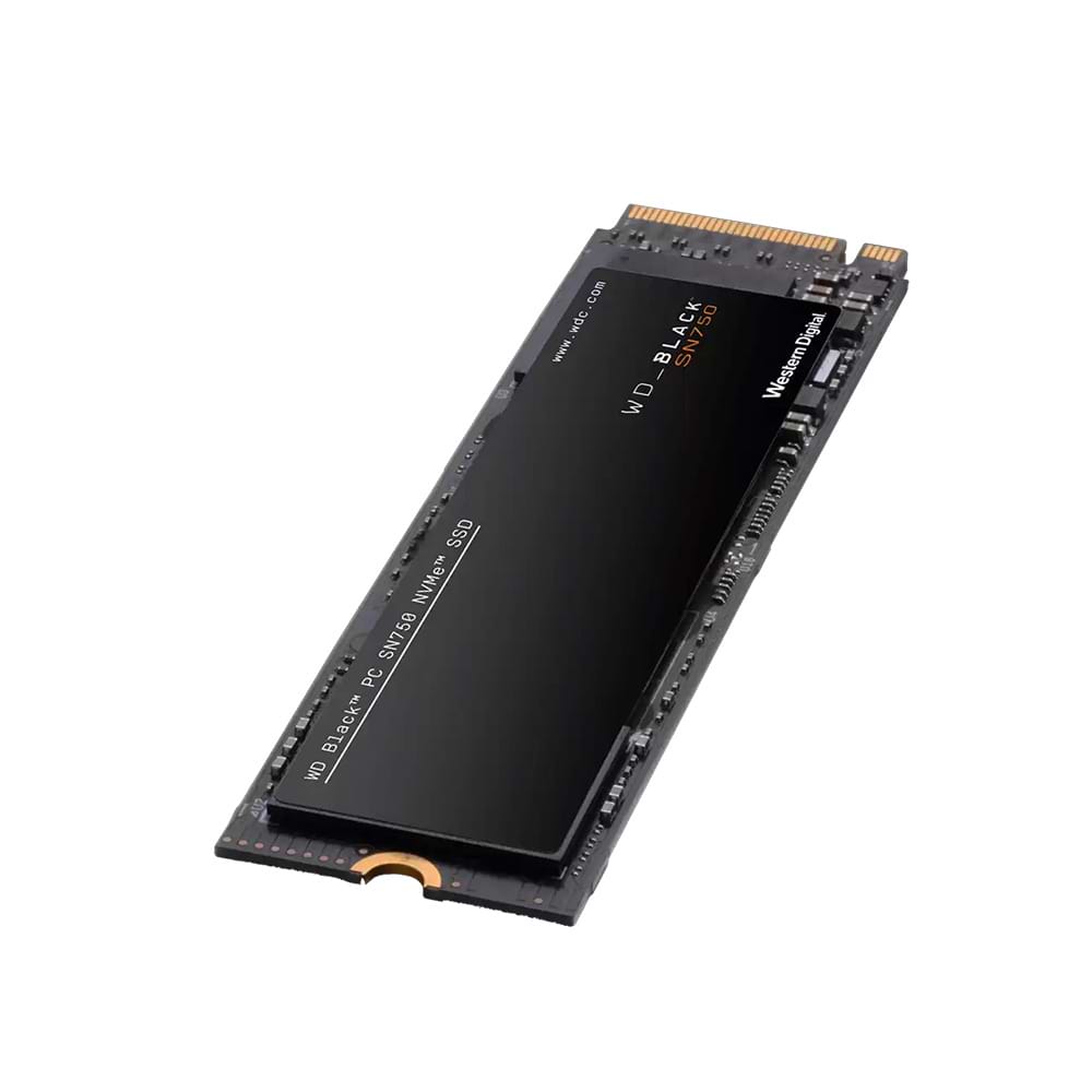 כונן קשיח פנימי  WD Black SN750 NVMe SSD 250GB - צבע שחור חמש שנות אחריות ע