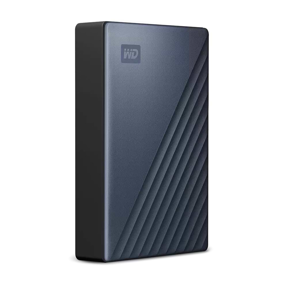 כונן קשיח חיצוני WD My Passport Ultra CTC USB 3.2 WDBFTM0040BBL 4TB - צבע כחול שלוש שנות אחריות ע