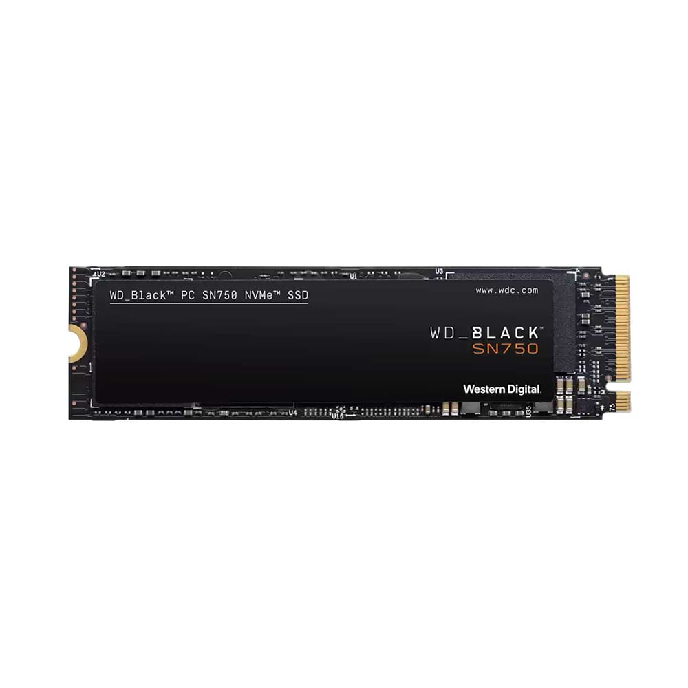 כונן קשיח פנימי  WD Black SN750 NVMe SSD 250GB - צבע שחור חמש שנות אחריות ע