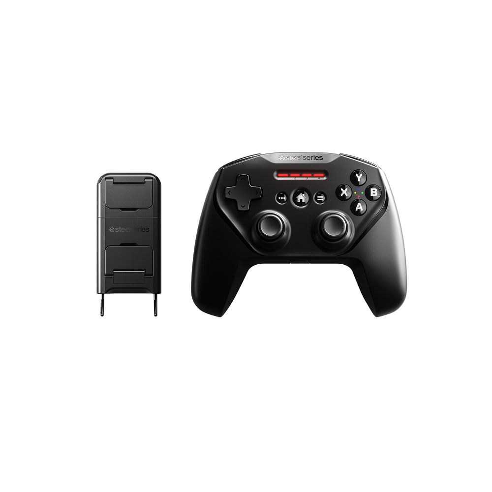 בקר שליטה אלחוטי SteelSeries Nimbus+ למוצרי Apple - צבע שחור שנתיים אחריות ע