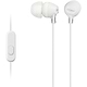 אוזניות חוטיות Sony MDR-EX15AP - צבע לבן