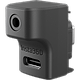 מתאם מיקרופון למצלמות Insta360 Ace/Ace Pro/Ace Pro 2 - צבע שחור