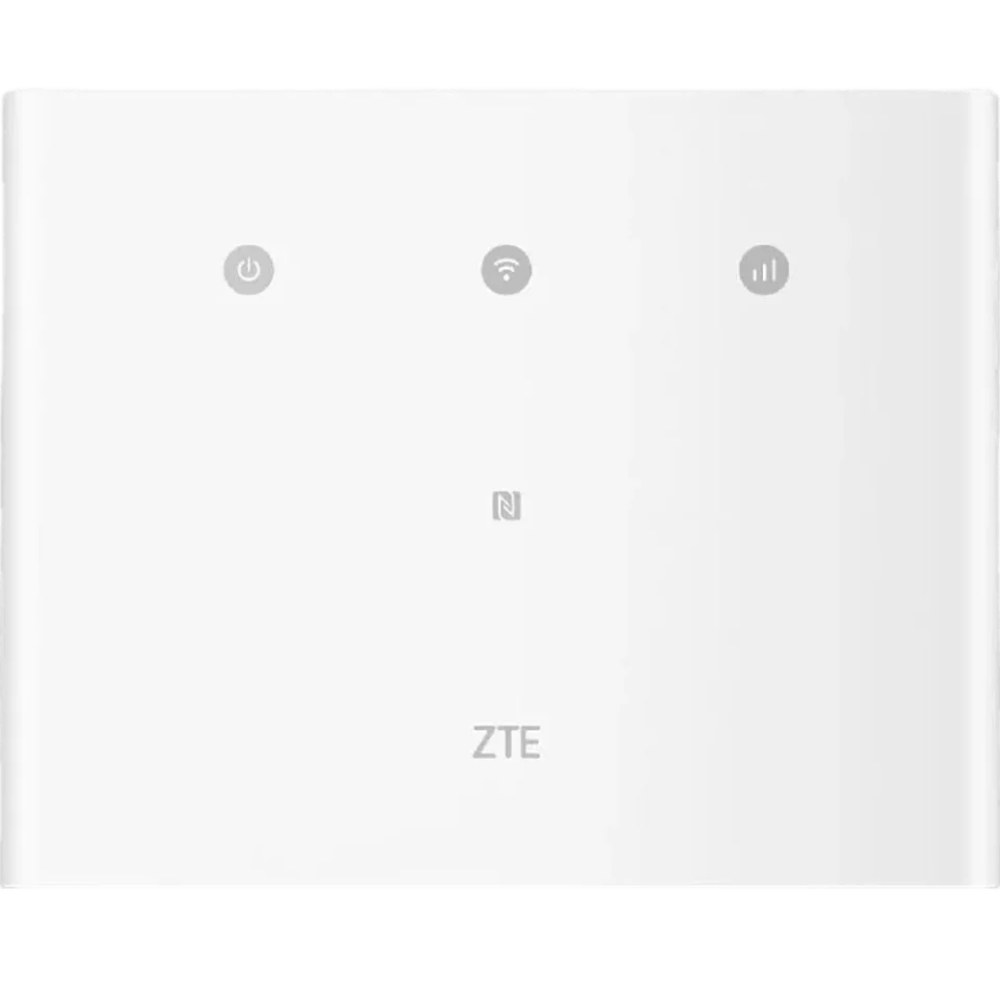 נתב סלולרי שולחני ZTE MF296R 4G WIFI 5 - צבע לבן שנה אחריות ע