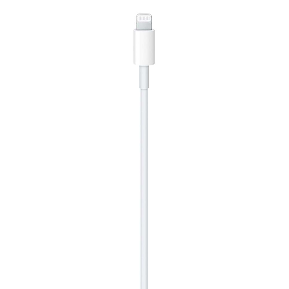 כבל טעינה וסנכרון Apple Lightning To Type-C  באורך מטר אחד  - צבע לבן שנה אחריות ע