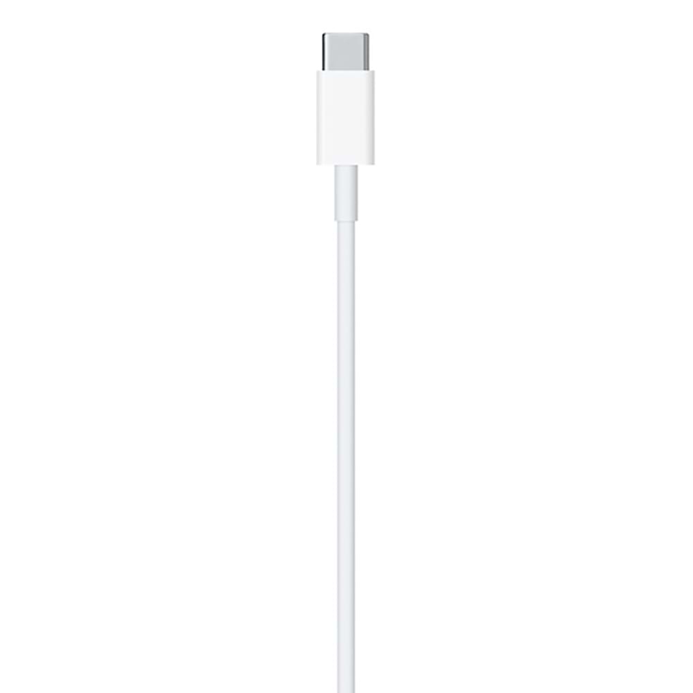 כבל טעינה וסנכרון Apple Lightning To Type-C  באורך מטר אחד  - צבע לבן שנה אחריות ע