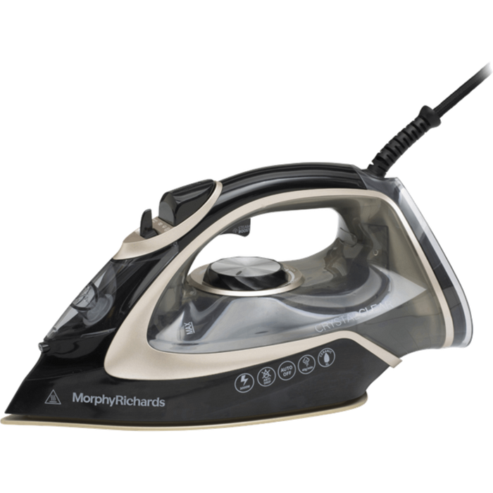 מגהץ אדים Morphy Richards Crystal XL Plate 300308 3000W - שנתיים אחריות עי היבואן הרשמי 