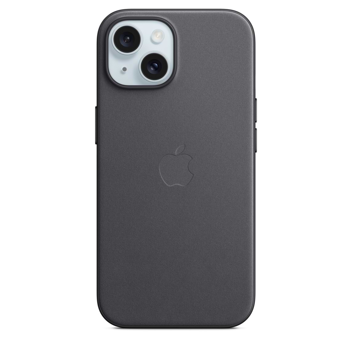כיסוי לטלפון חכם Apple iPhone 15 Plus FineWoven MagSafe - צבע Black