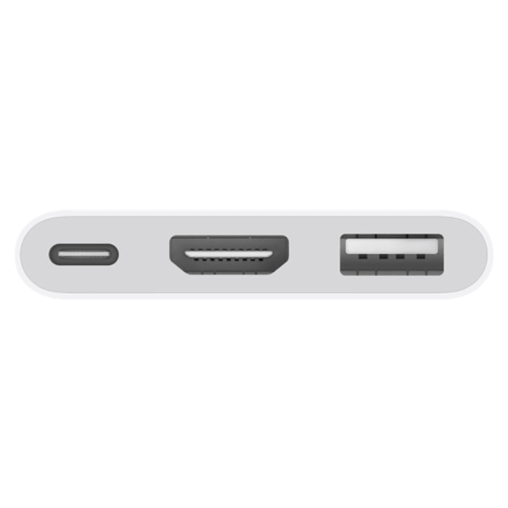 מתאם Apple USB-C Digital AV Multiport - צבע לבן שנה אחריות ע