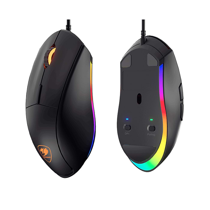 עכבר גיימינג Cougar Minos XT RGB - צבע שחור