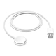כבל הטענה אלחוטי Apple Watch Magnetic Charging Cable - צבע לבן שנה אחריות ע