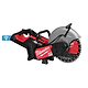 מסור יהלום לבטון ומתכת 14" מסדרת MX FUEL דגם Milwaukee MXF315-0 / MXF COS350G  -גוף בלבד