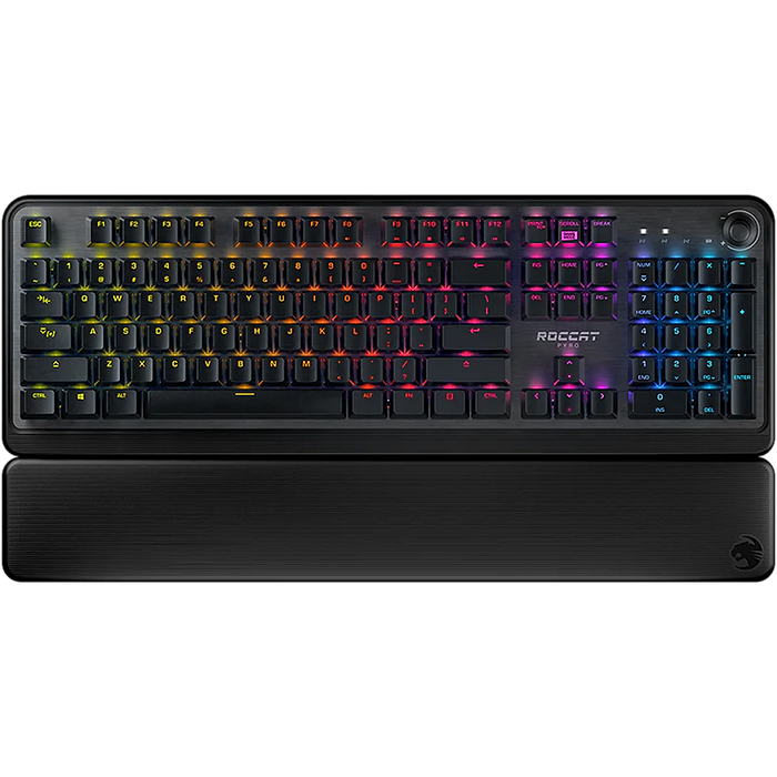 מקלדת גיימינג מכאנית Roccat Pyro RGB - צבע שחור שנה אחריות עי היבואן הרשמי