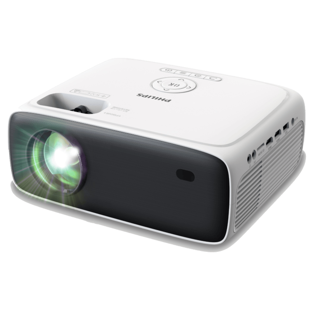 מקרן וידאו Philips NeoPix 200 FHD - צבע לבן שנה אחריות ע