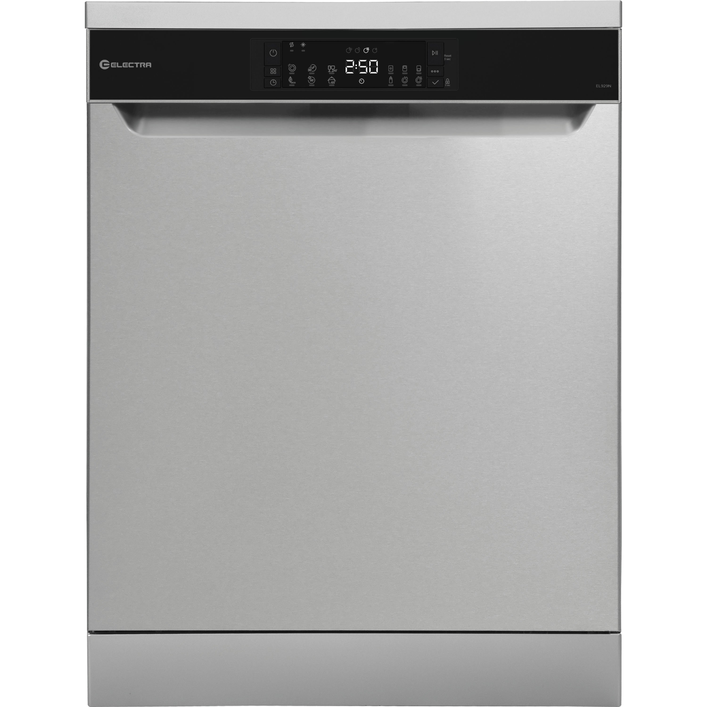 מדיח כלים רחב 13 מערכות כלים Electra EL929N - גימור נירוסטה אחריות ע