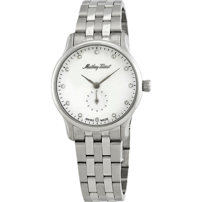 שעון יד לאישה Mathey Tissot D1886MAI 32mm צבע כסף/זכוכית ספיר - אחריות לשנה עי היבואן