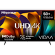 טלוויזיה חכמה Hisense 85" 85A69N Smart WCG 4K  - שלוש שנים אחריות ע"י היבואן הרשמי  