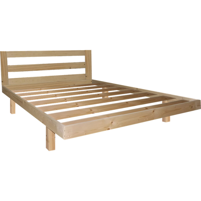 בסיס מיטה 140X190 מעץ אורן כולל מסגרת וראש Olympia