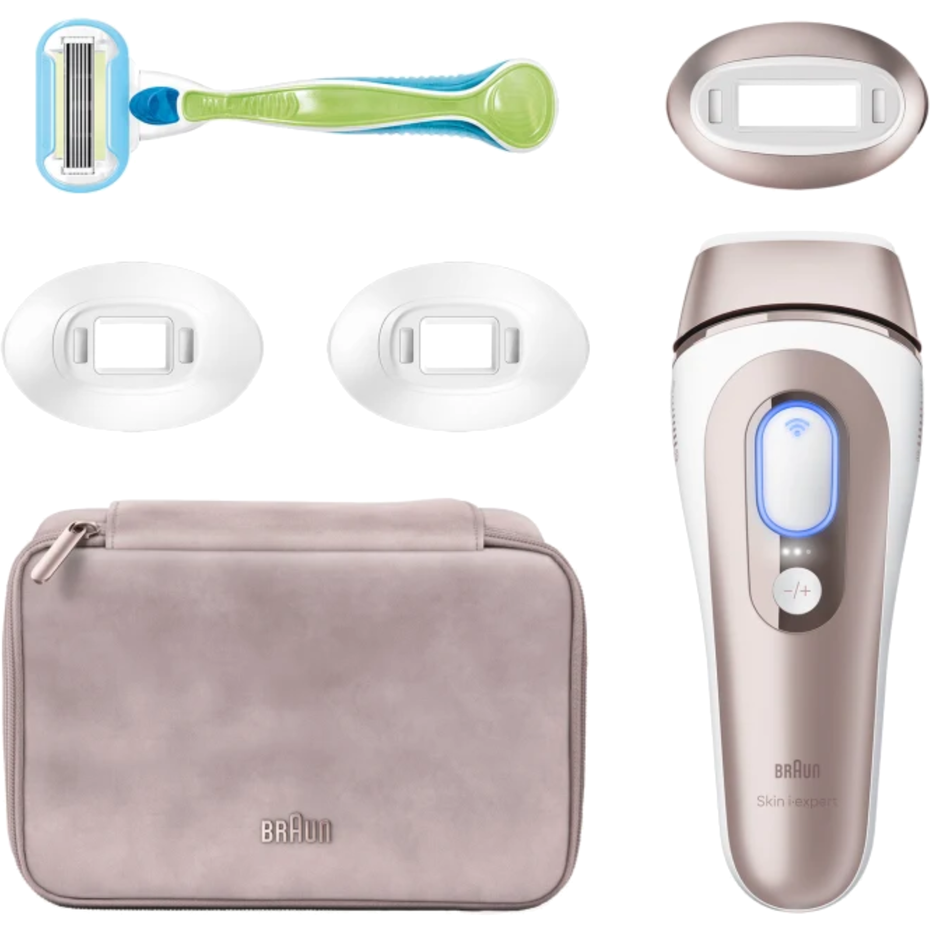 מסיר שיער לצמיתות Braun PL7257 IPL Skin i·expert - שנה אחריות 