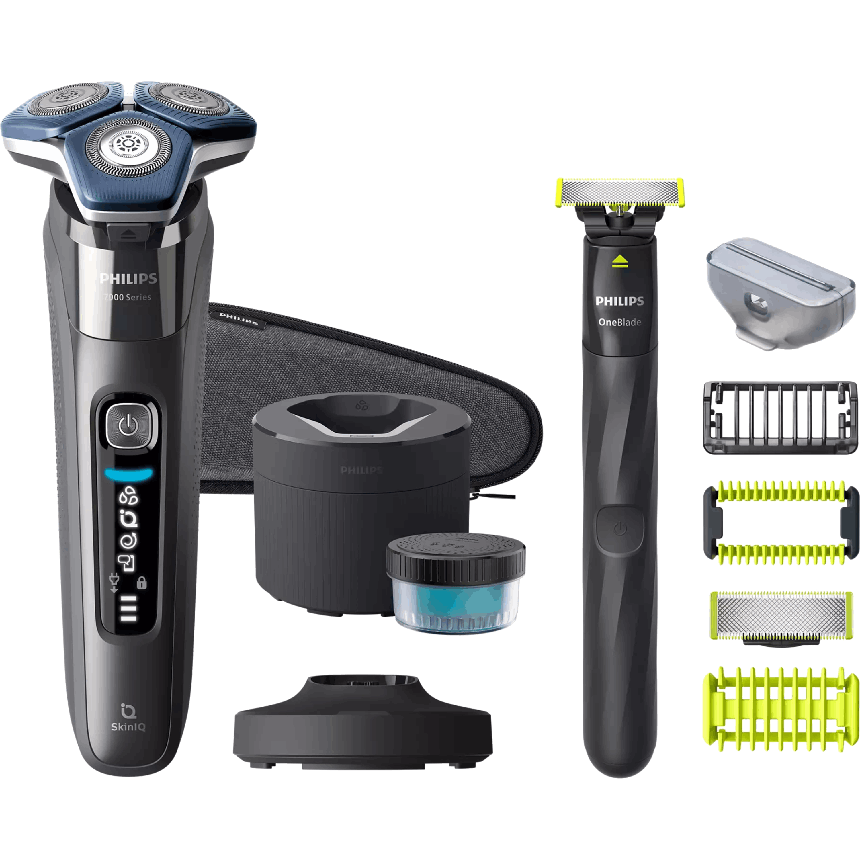 מכונת גילוח חשמלית לשימוש יבש ורטוב Philips S7887/78 - שנתיים אחריות ע
