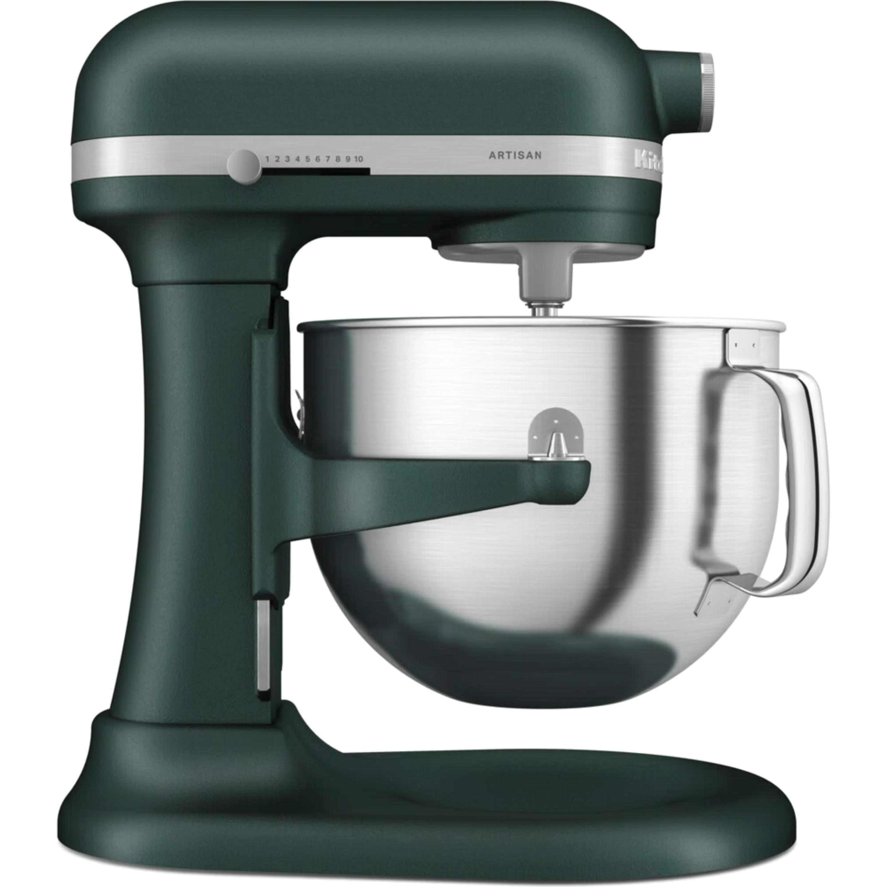 מיקסר עם קערת נירוסטה 6.6 ליטר KitchenAid Plus 5KSM70SHXEPP - צבע ירוק בקבוק אחריות ע