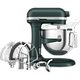 מיקסר עם קערת נירוסטה 6.6 ליטר KitchenAid Plus 5KSM70SHXEPP - צבע ירוק בקבוק אחריות ע