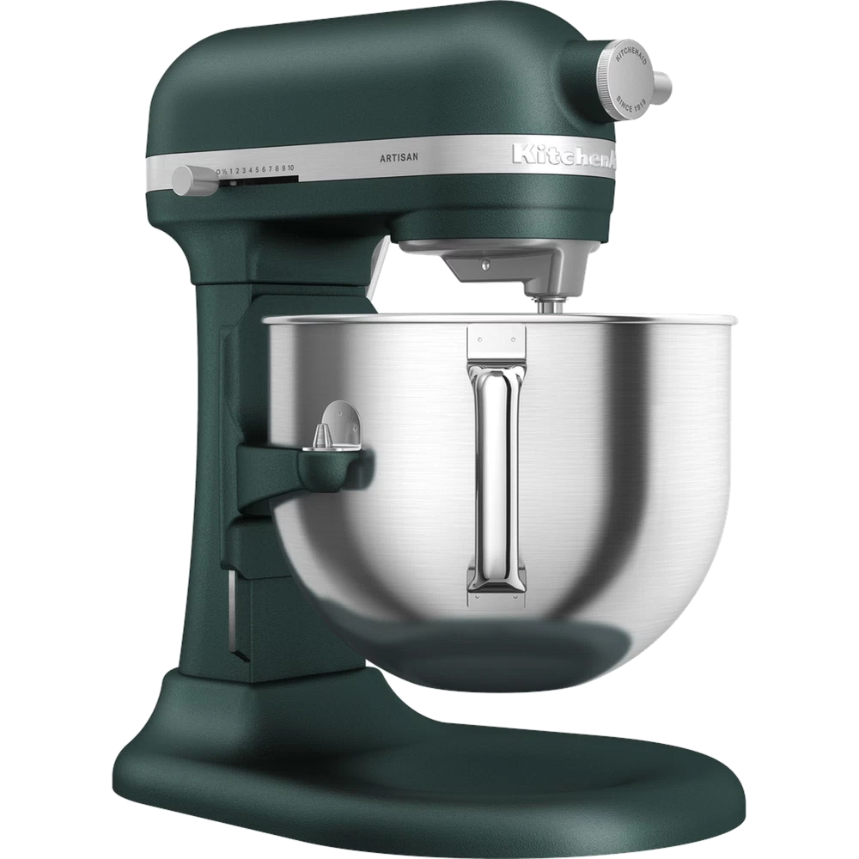 מיקסר עם קערת נירוסטה 6.6 ליטר KitchenAid Plus 5KSM70SHXEPP - צבע ירוק בקבוק אחריות ע
