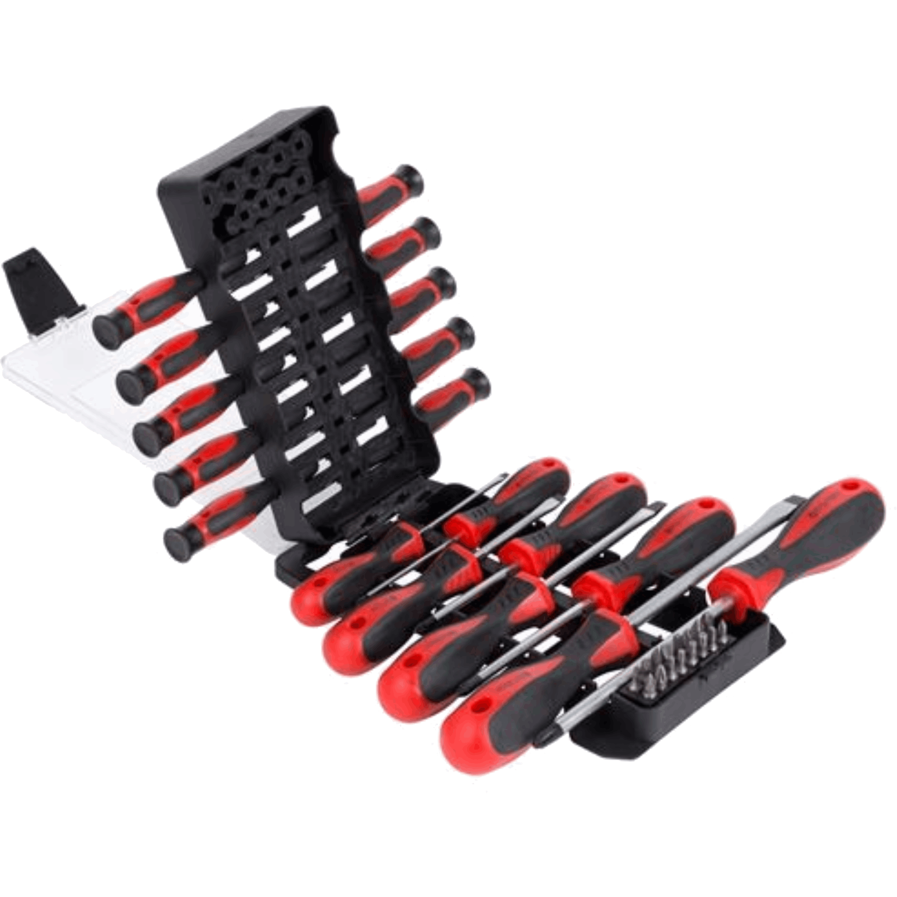 סט מברגים 44 חלקים מברגים עם בוקסות ובייטים Kreator Varo KRT400004 - שנה אחריות ע