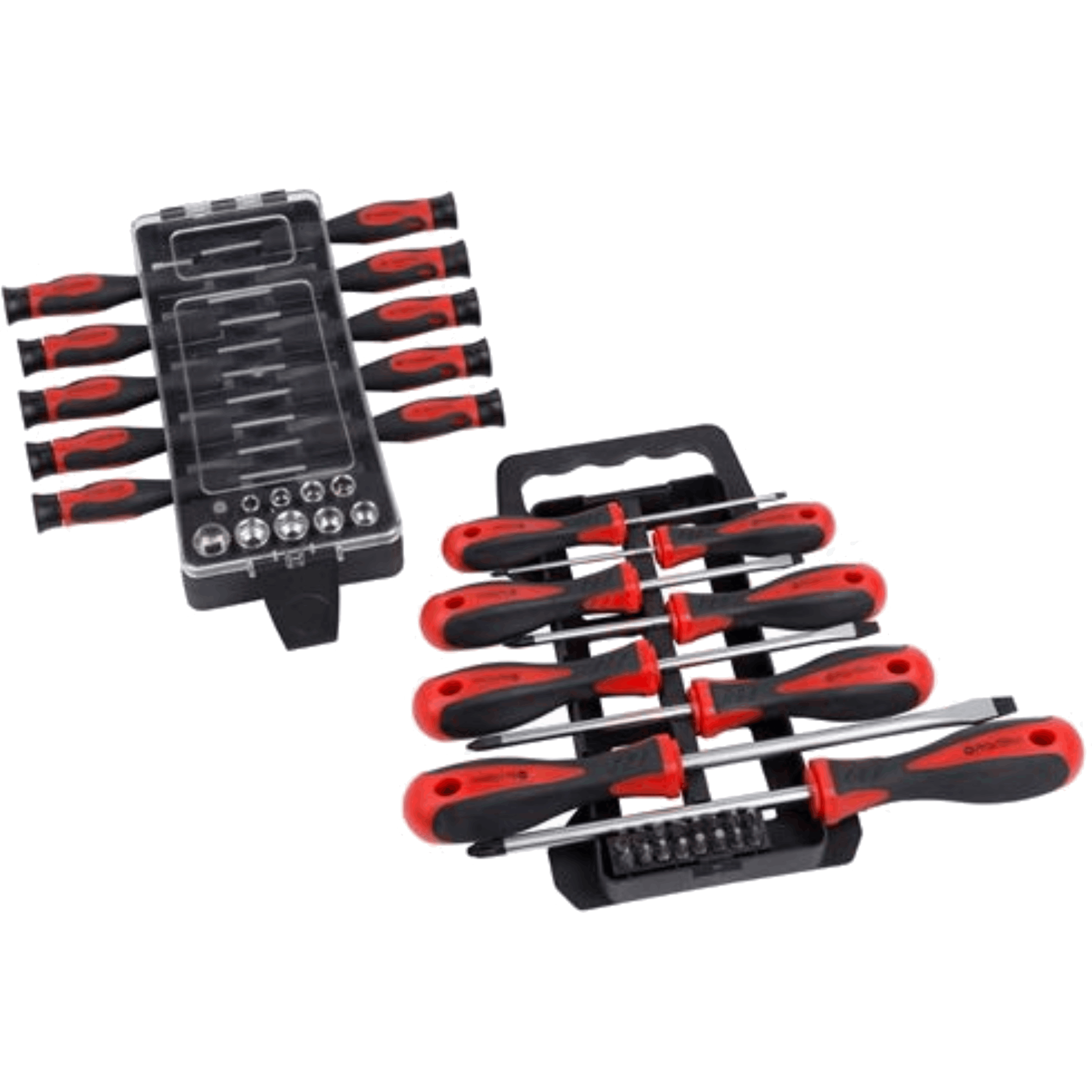 סט מברגים 44 חלקים מברגים עם בוקסות ובייטים Kreator Varo KRT400004 - שנה אחריות ע