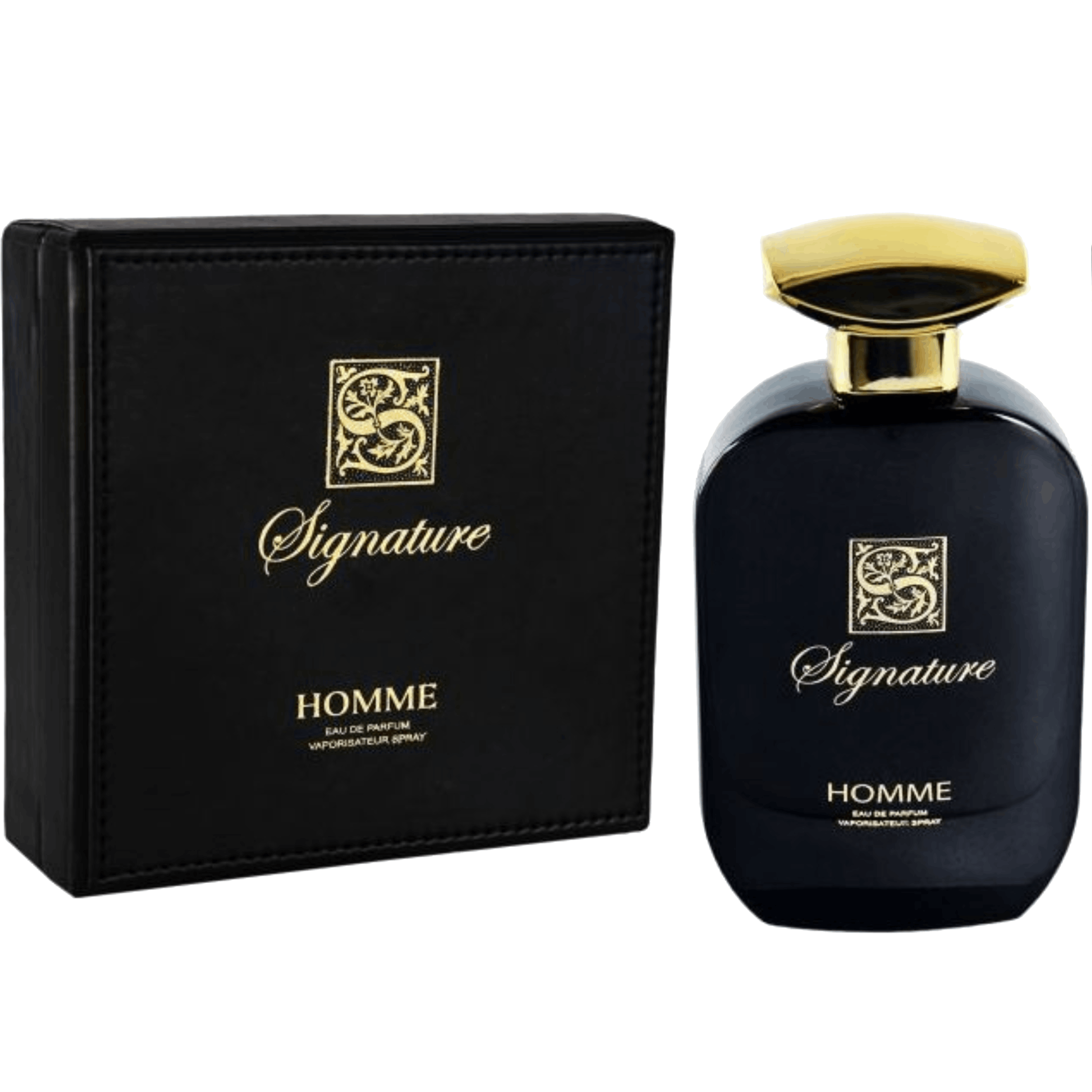 בושם לגבר סיגנצ'ור בלאק Signature Black E.D.P 100ml