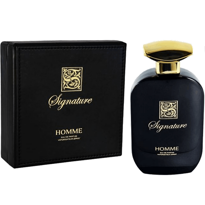 בושם לגבר סיגנצ'ור בלאק Signature Black E.D.P 100ml