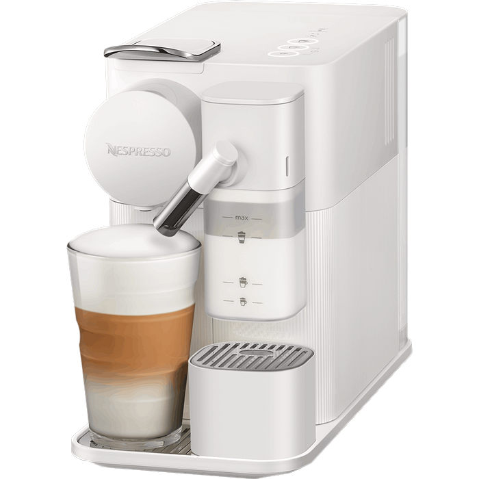 מכונת קפה Nespresso F121 Lattissima One - בצבע לבן אחריות עי היבואן הרשמי