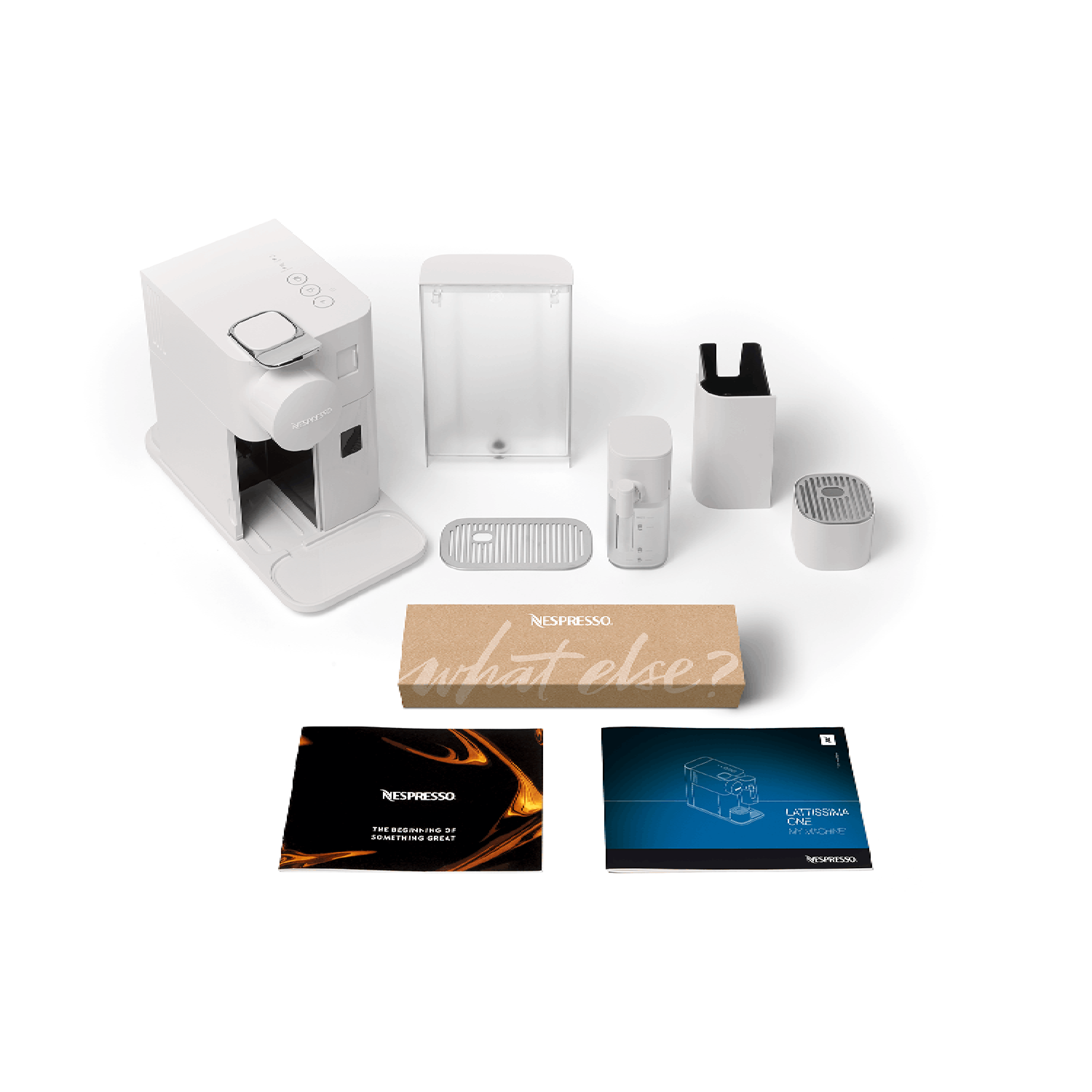מכונת קפה Nespresso F121 Lattissima One - בצבע לבן אחריות ע