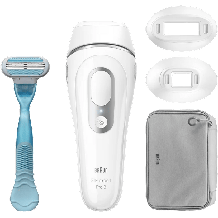 מכשיר מסיר שיער בלייזר Braun PL3121 IPL Silk-Expert Pro 3 - אחריות עי היבואן הרשמי  
