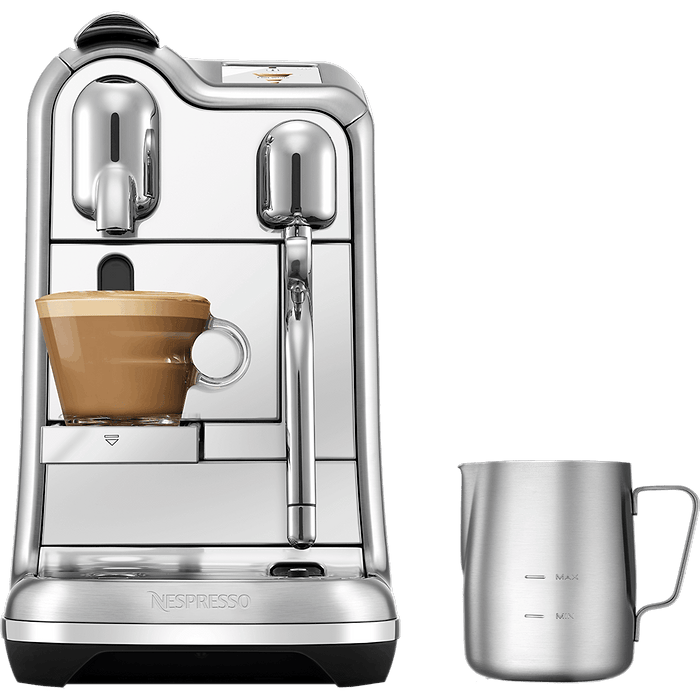 מכונת קפה Nespresso J620 Creatista Pro - צבע נירוסטה שנה אחריות עי היבואן הרשמי