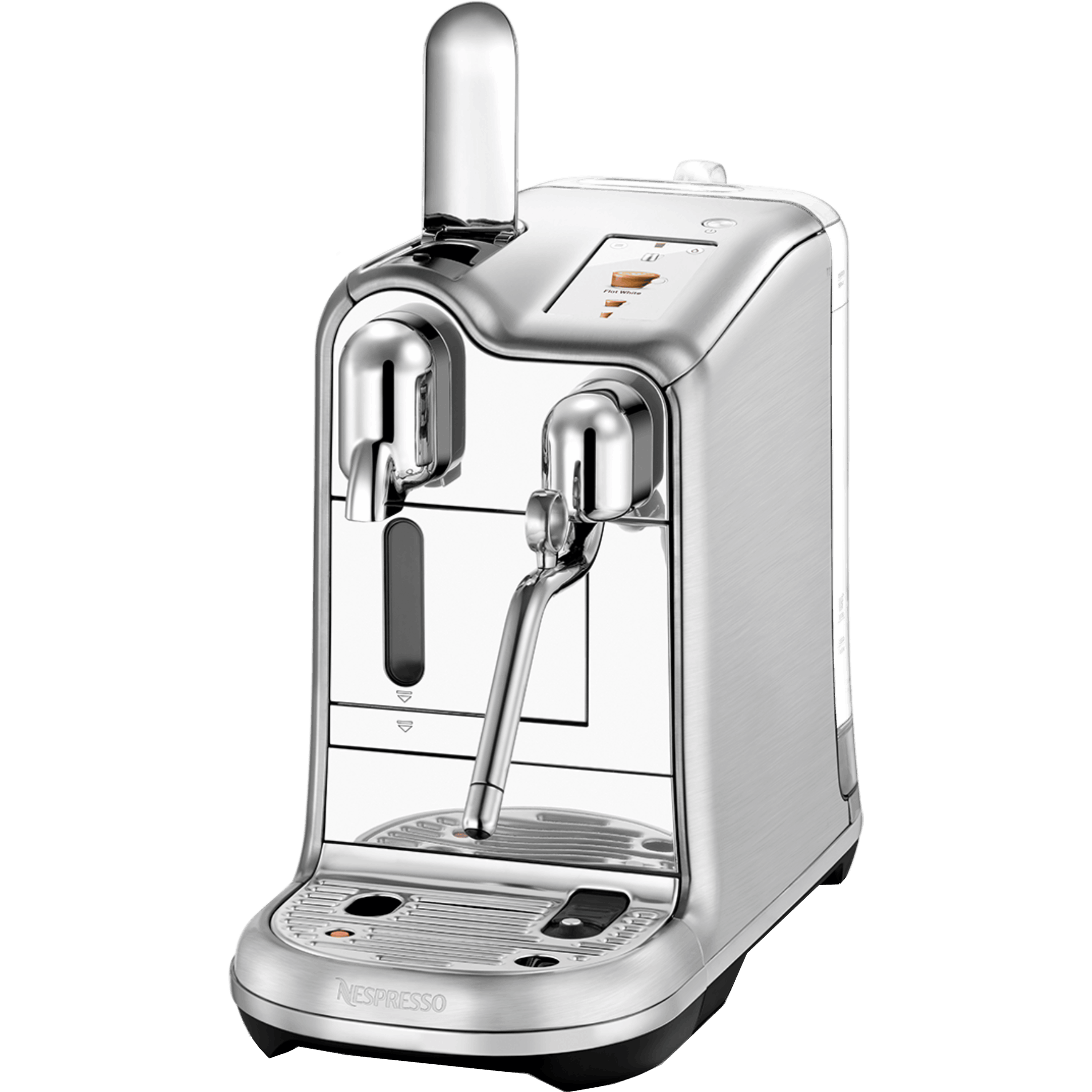 מכונת קפה Nespresso J620 Creatista Pro - צבע נירוסטה שנה אחריות ע
