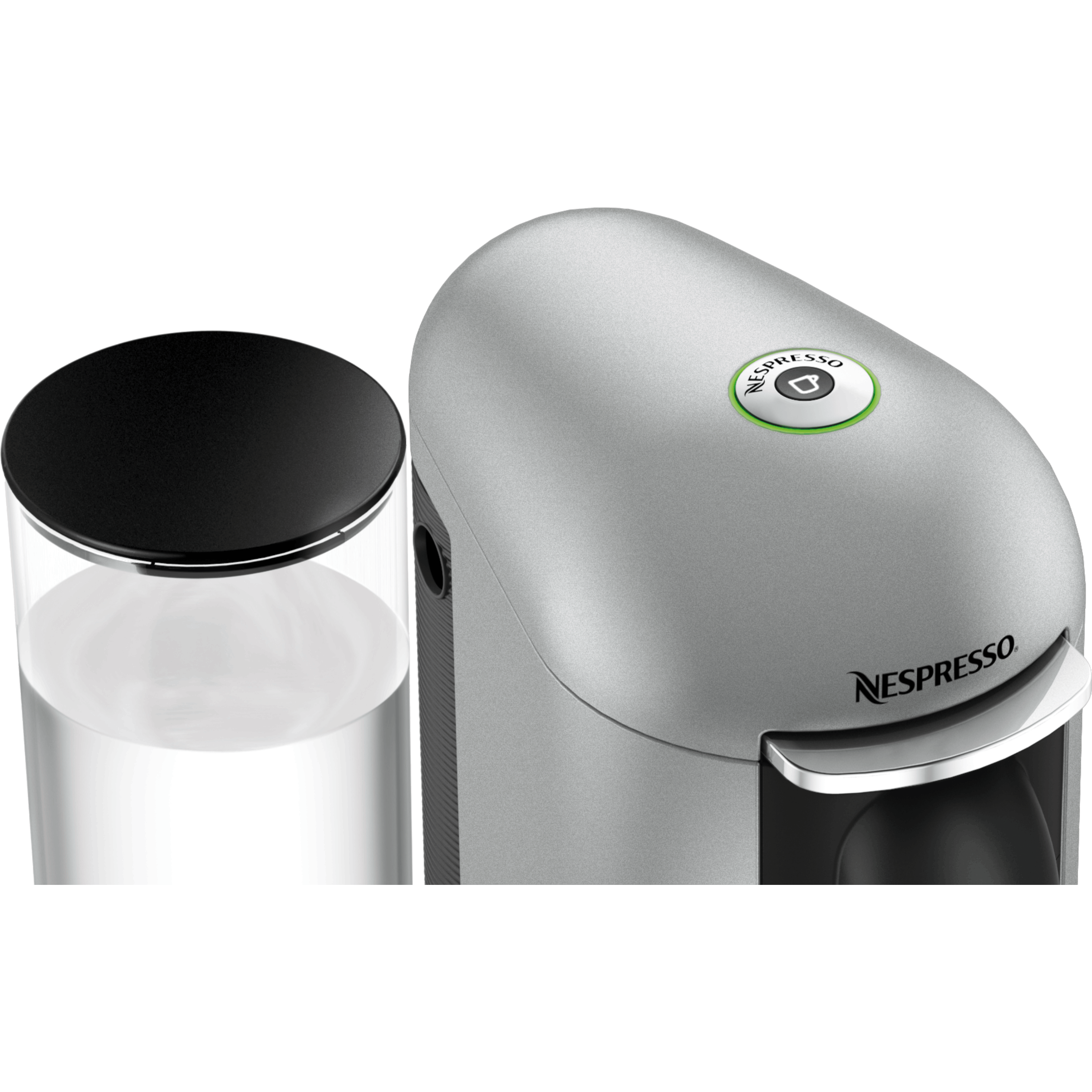 מכונת קפה Nespresso GCB2 Vertuo Plus - צבע כסוף שנה אחריות ע