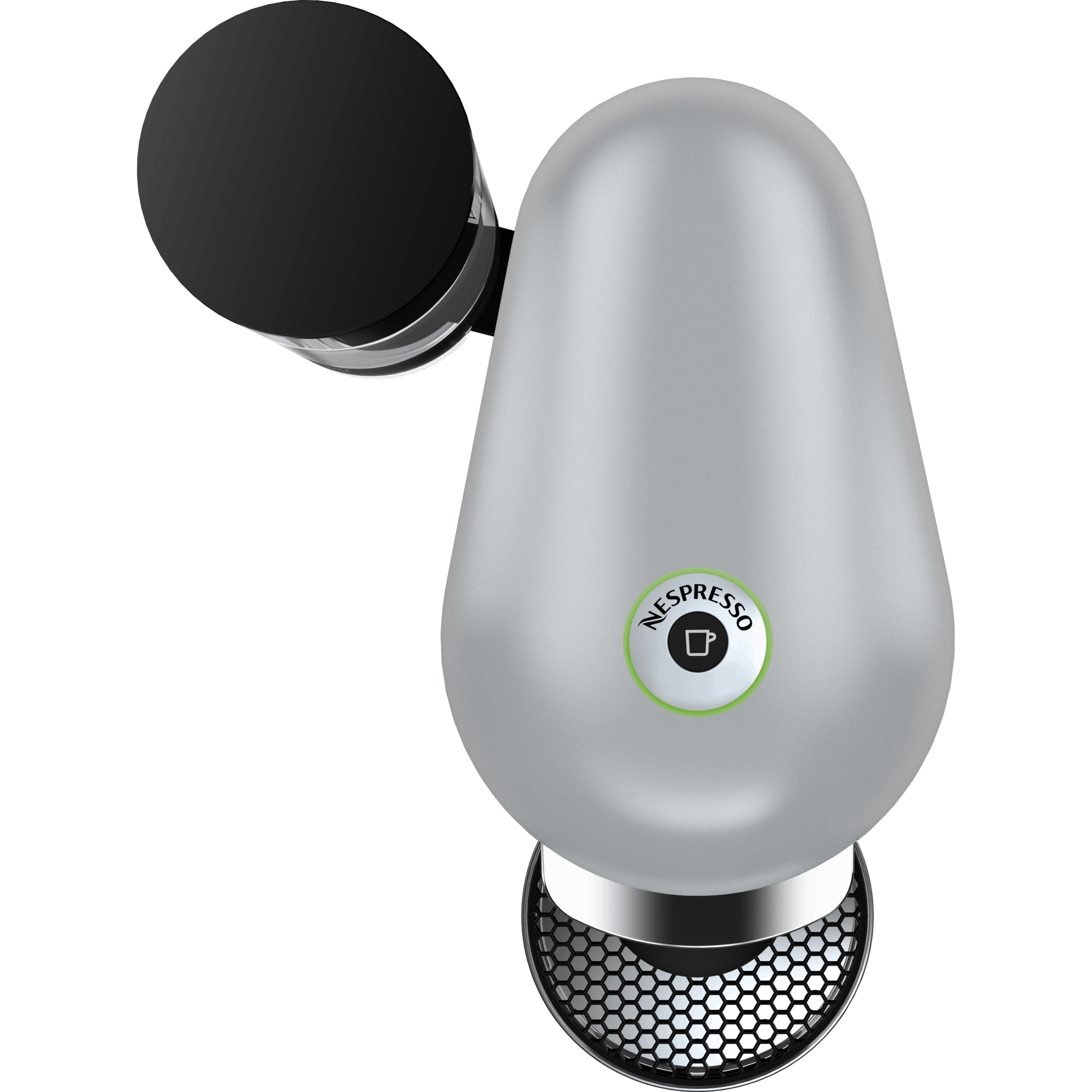 מכונת קפה Nespresso GCB2 Vertuo Plus - צבע כסוף שנה אחריות ע
