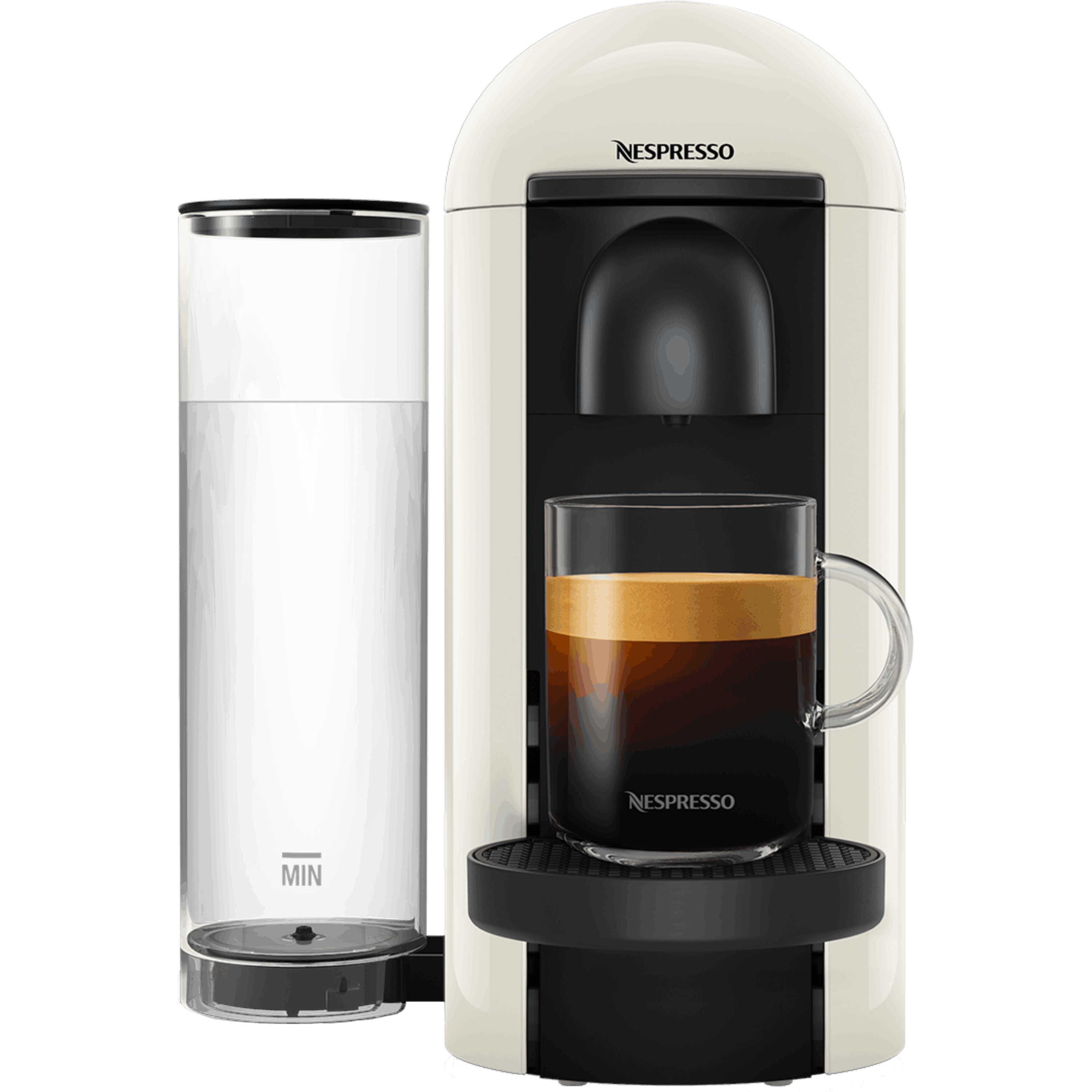 מכונת קפה Nespresso GCB2 Vertuo Plus - צבע לבן שנה אחריות ע