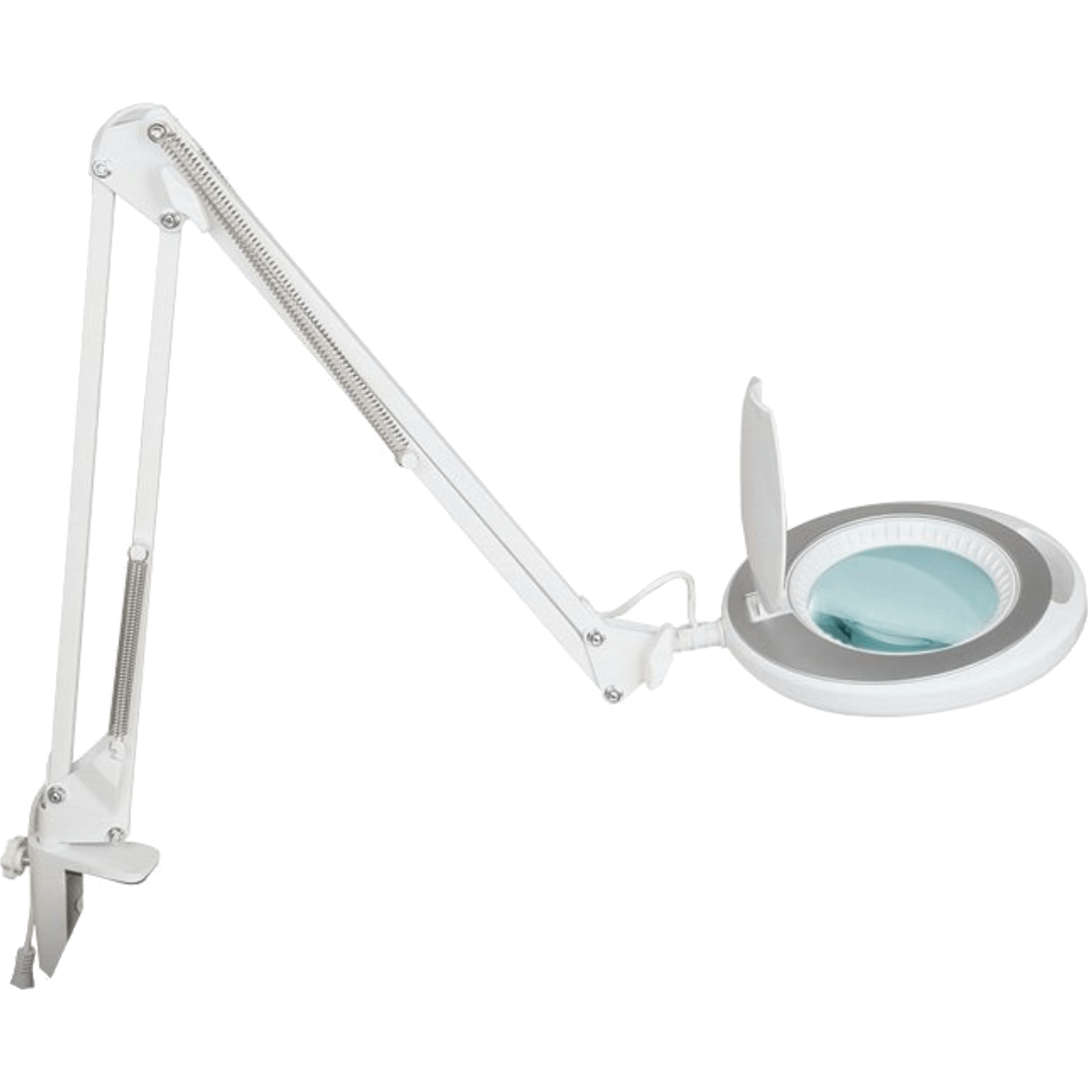 מנורת שולחן זכוכית מגדלת OMEGA magnus 3D - אחריות ע